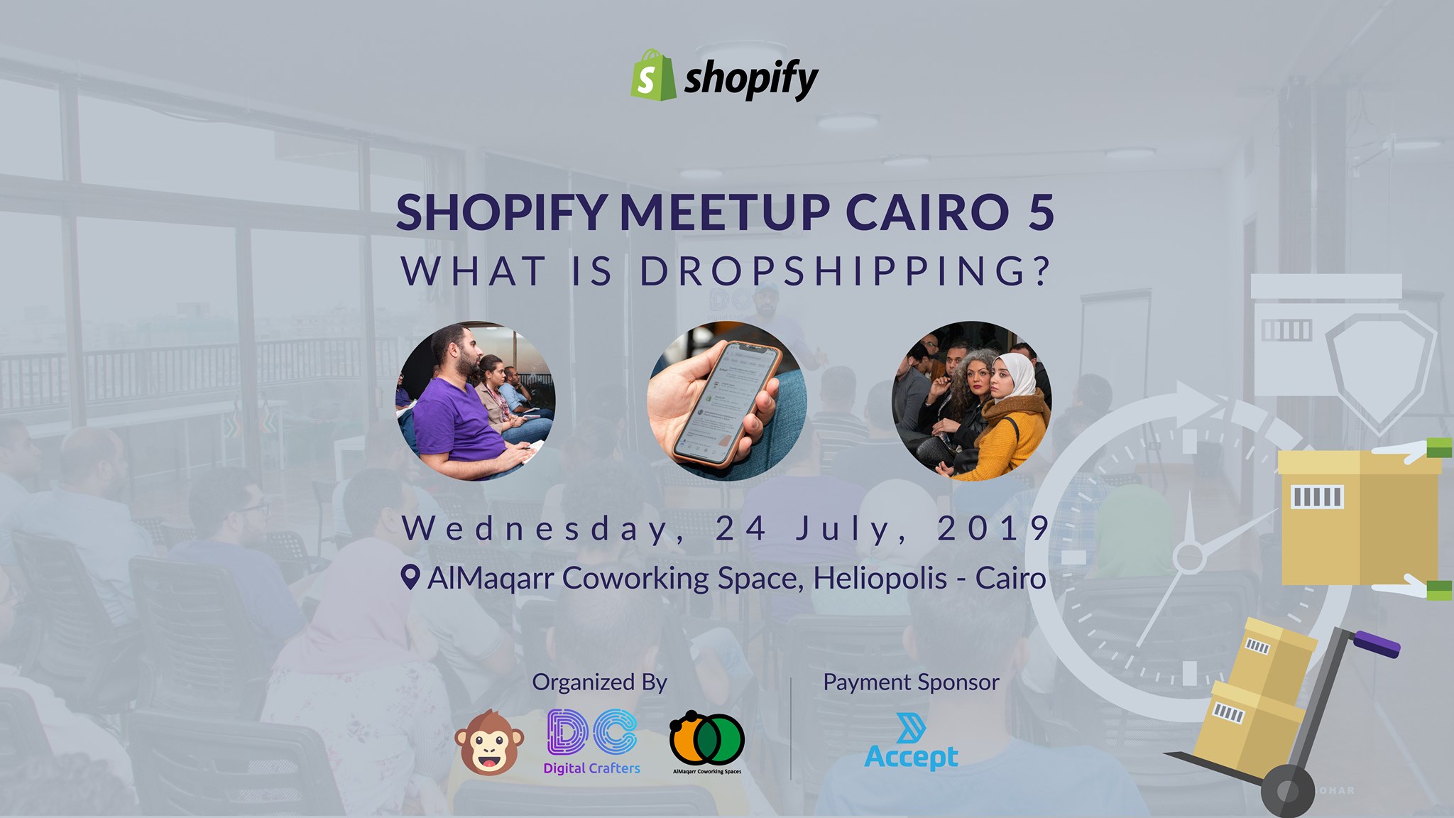 Shopify Meetup Cairo 5 -  ما هو Dropshipping؟