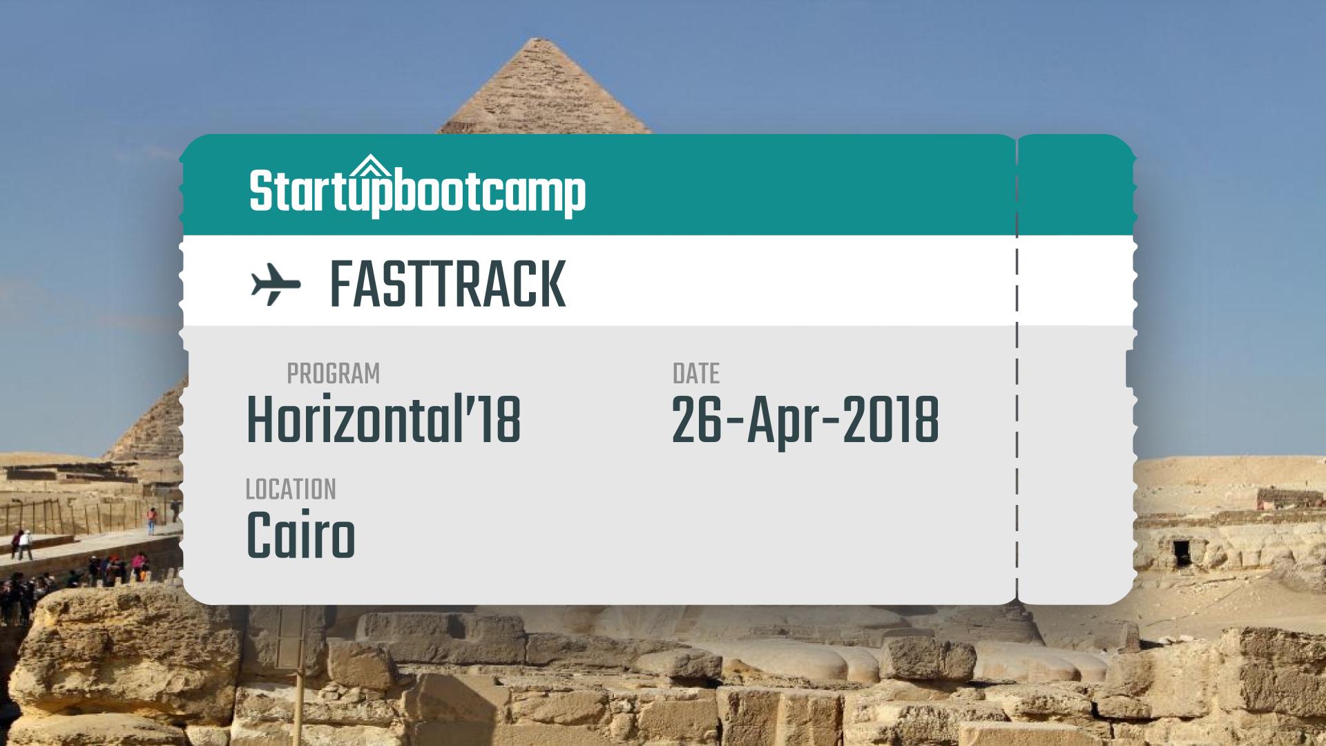 ستارت أب بوت كامب: Cairo Fast Track