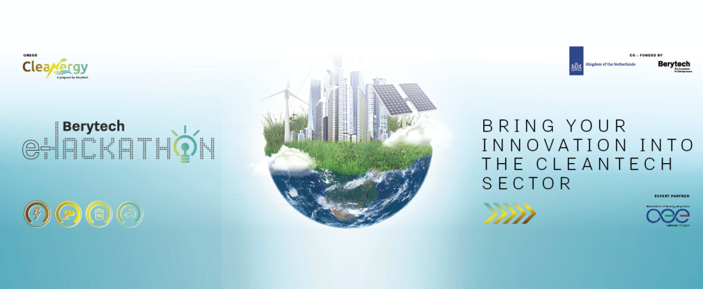 Berytech E-Hackathon 2021: Bring Your Innovation to the Cleantech Sector!