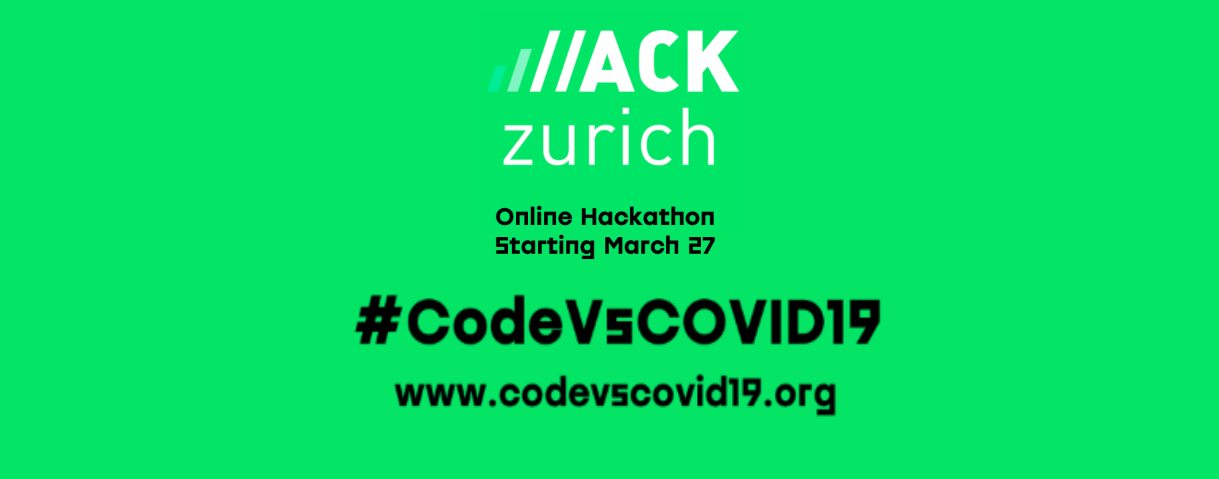 CodeVsCovid19 Hackathon - Online