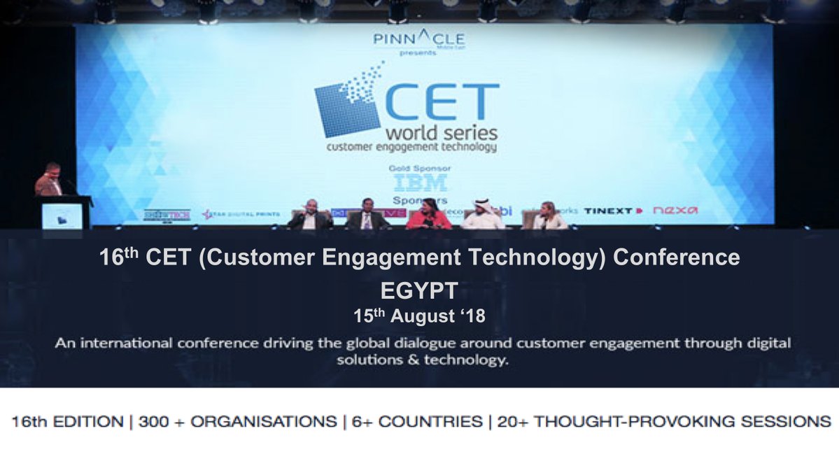 CET Conference 2018 Focuses on New Ways of Customer Engagement 