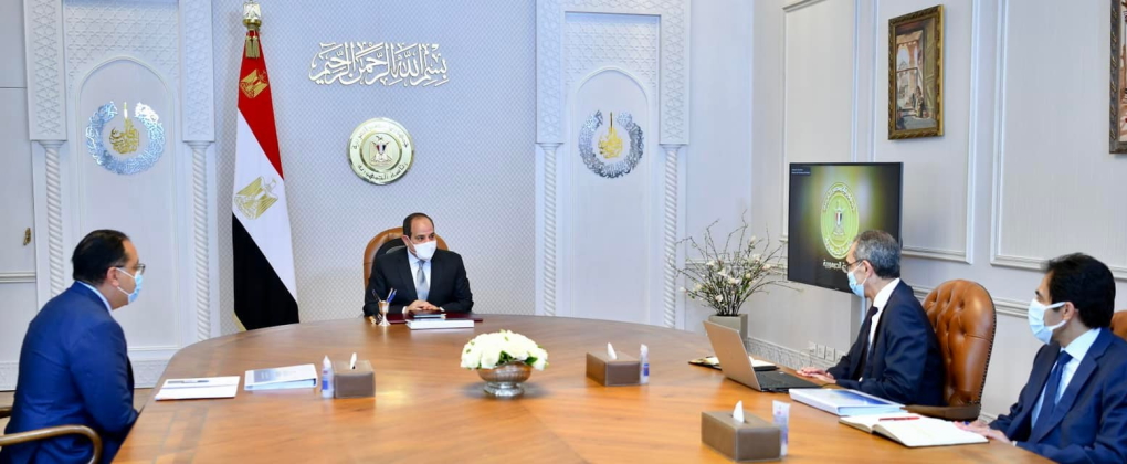 El-Sisi directs the online establishment of startups and activating white lists