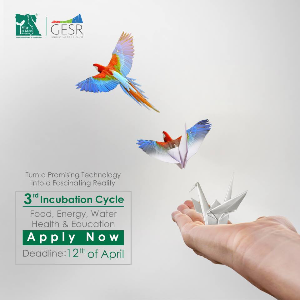 GESR's Third Incubation Cycle Is Now Open!