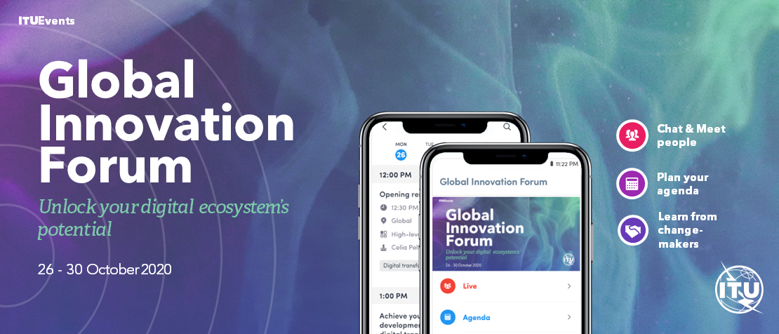 ITU Global Innovation Forum to take place online 26-30 Oct
