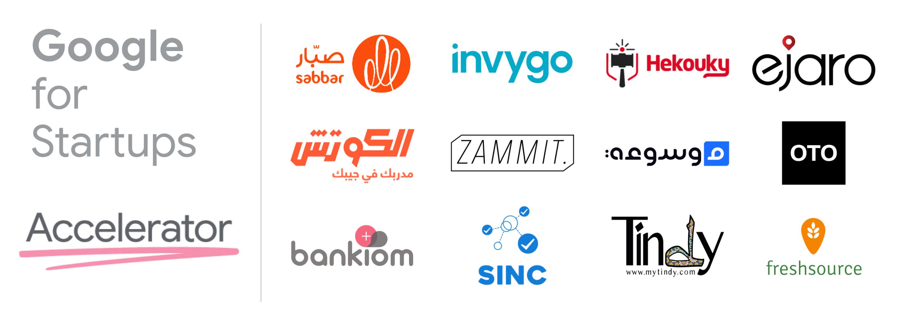 4  شركات مصرية من إجمالي 12 شركة في الإصدار الثاني من مسرّعة جوجل للأعمال الناشئة