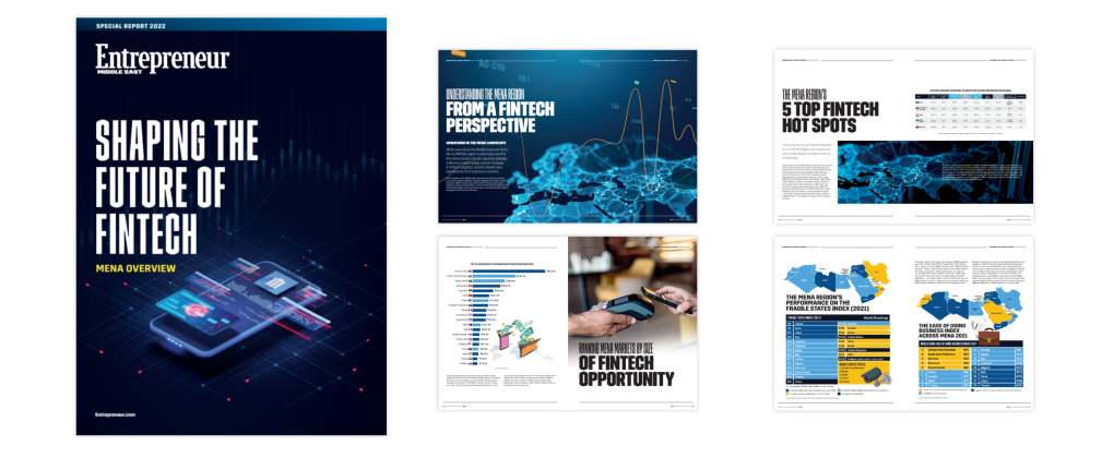 Entrepreneur Middle East Publishes Special Report Looking into The State of Fintech in The MENA Region