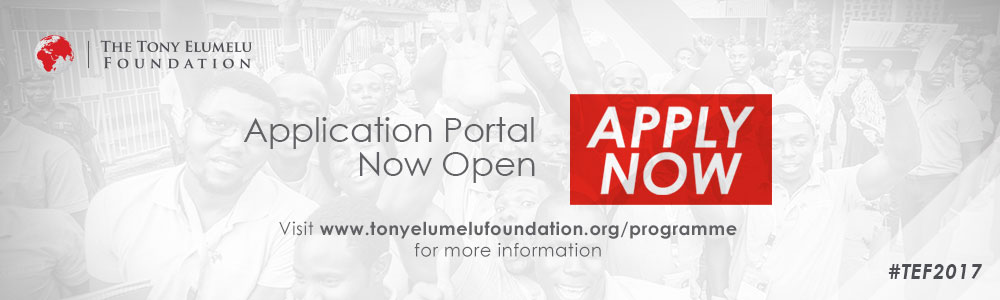 Tony Elumelu Entrepreneurship Program’s new cycle is now open