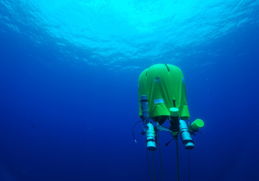Ocean Space Habitat: Underwater Tent