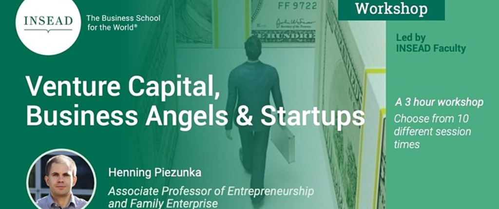 INSEAD Workshop: Venture Capital, Business Angels, and Starts Ups