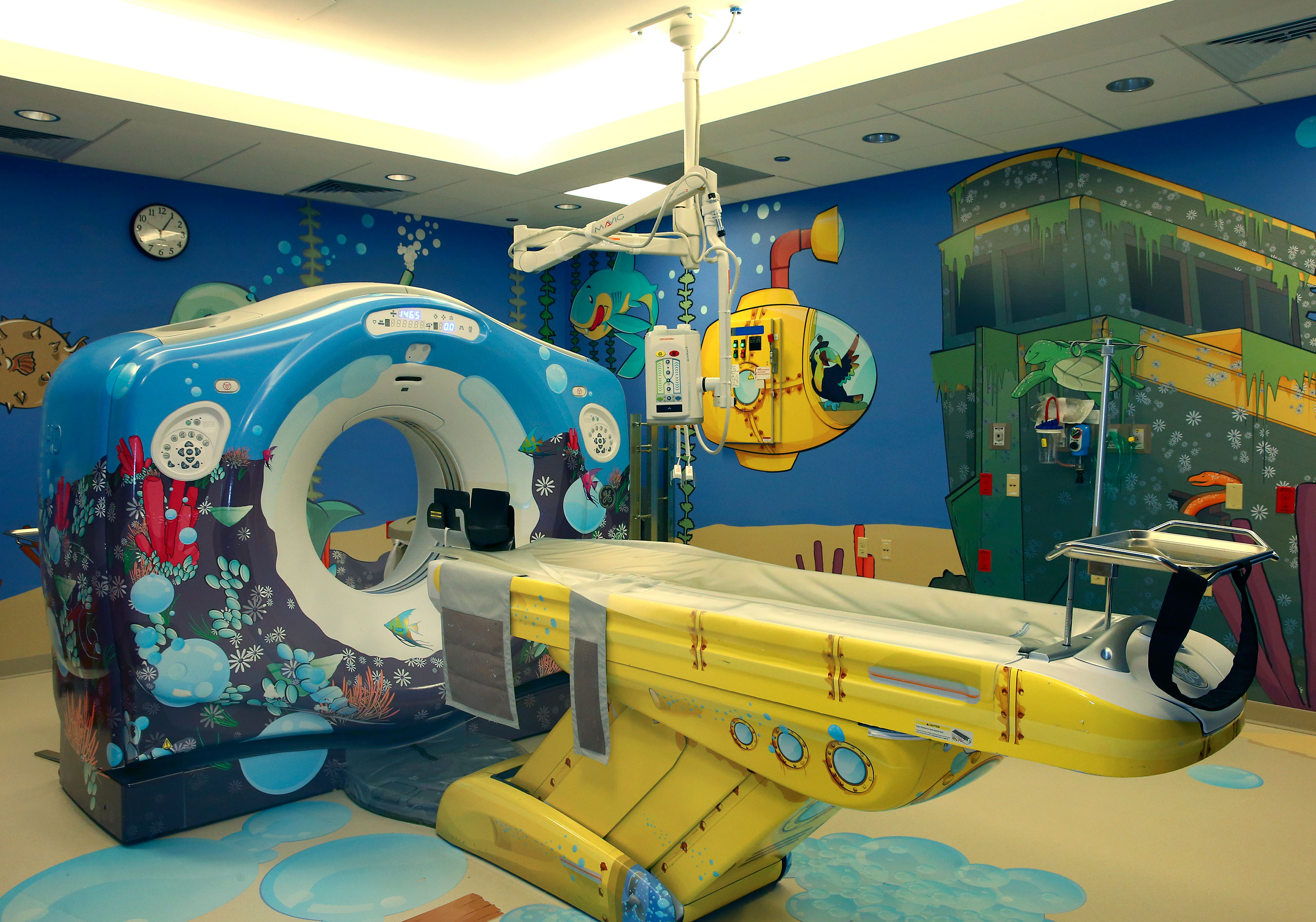 Kid-friendly Hospital Scans