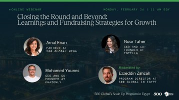 500 Global Webinar: Closing the Round and Beyond: Learnings & Fundraising Strategies for Growth