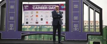 The University of Hertfordshire hosted by Global Academic Foundation, Egypt Hosts its first career fair to empower students through their career paths