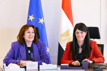 Planning Minister, EU Mediterranean Commissioner discuss strategic partnership, economic ties