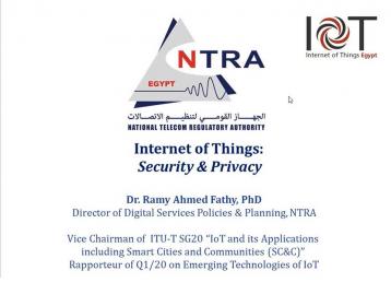 SECC Webinar: Internet of Things Security and Privacy 