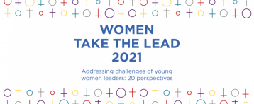 كتاب النساء يأخذن زمام المبادرة 2021: التصدي لتحديات القيادات النسائية الشابة