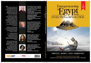 ''Entrepreneurship in Egypt, From Evolution To Revolution'', the new book by startology