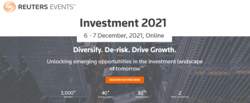Reuters Events: Join the world’s leading Chief Investment Officers, Investment 2021