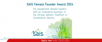 The SAIS Female Founder Award 2024 is NOW OPEN!