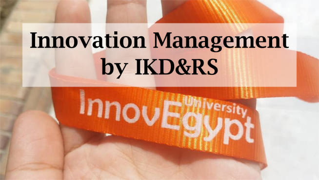 Talent الحقيبة التدريبية على إدارة الإبداع والتكنولوجيا – برنامج InnovEgypt بواسطة IKD&RS Talent الحقيبة التدريبية على إدارة الإبداع والتكنولوجيا – برنامج InnovEgypt بواسطة IKD&RS