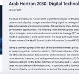 Arab Horizon 2030: Digital Technologies for Development