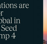 Wait no longer! Apply Now for the 500 Global Seed Bootcamp Batch 4  