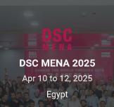 DSC MENA 2025